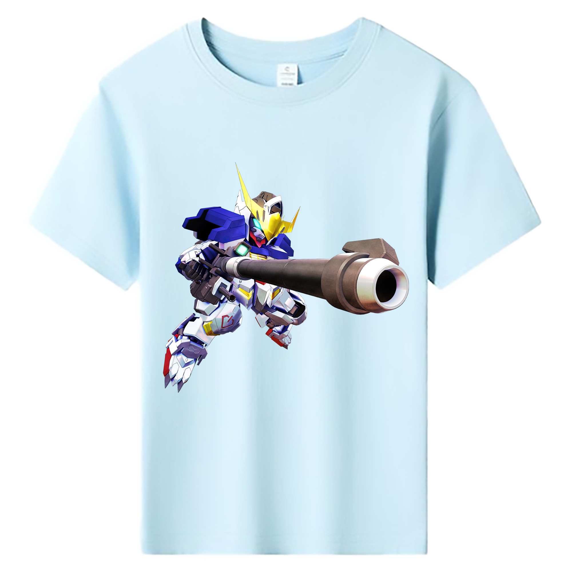 （画像用） 機動戦士ガンダム Mobile Suit Gundam 綿100％キッズTシャツ（フロントプリント）